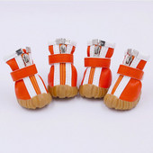 Ziemas kurpes mājdzīvniekiem maziem suņiem Siltas Čivavas apavi Rotaļzābaki Jorkas zeķes Four Seasons Mājdzīvnieku piederumi