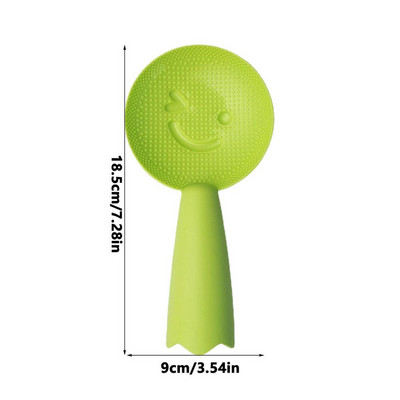 Rizskanál Kreatív Aranyos Mosolygó Arc Rizskanál Rizsfőző Kanál Spatula Rizskanál Lapát, Tapadásmentes Műanyag Konyhai Eszközök