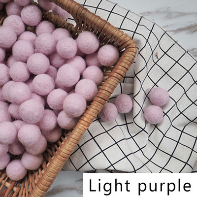 10 db/tétel 2 cm-es filcgolyók kerek pom pom gyapjú puha pompongolyók szőrmegomba plüss kézműves színes barkács kézzel készített varrás dekor kellékek