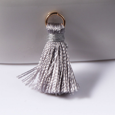 40 komada 25 mm Metalni prsten za vješanje Mini rese Privjesci DIY Materijal Nakit Naušnice Ukrasi za zavjese Glatke resice