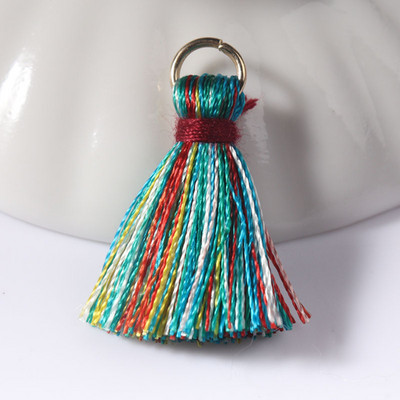 40 komada 25 mm Metalni prsten za vješanje Mini rese Privjesci DIY Materijal Nakit Naušnice Ukrasi za zavjese Glatke resice