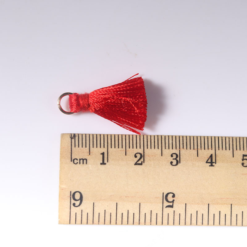 40 komada 25 mm Metalni prsten za vješanje Mini rese Privjesci DIY Materijal Nakit Naušnice Ukrasi za zavjese Glatke resice