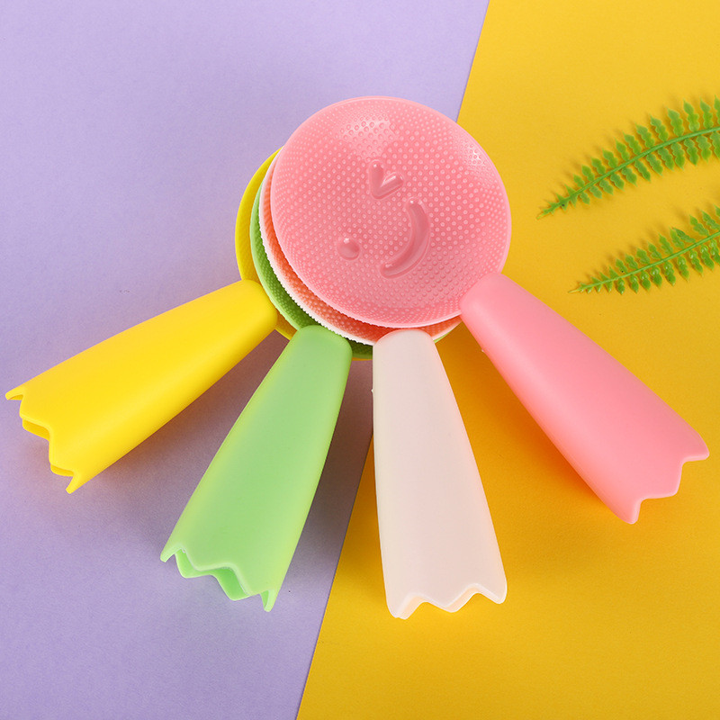 Kreatív mosolygós rizskanál Szép álló, tapadásmentes nagy rizslapát műanyag háztartási konyhai étkészlet rizskanál