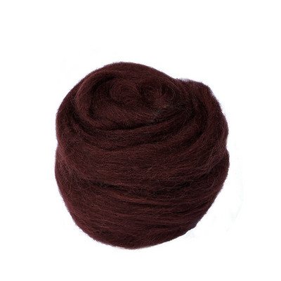 Fenrry 48 krāsas 5g/10g/20g/50g vilnas filca šķiedra, mīksta šūpojoša vilnas šķiedra DIY amatniecības adatu filcēšanas materiālu rīks iesācējiem