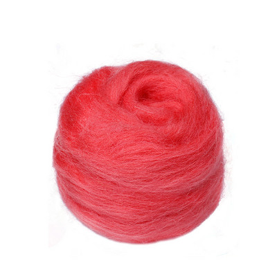 Fenrry 48 krāsas 5g/10g/20g/50g vilnas filca šķiedra, mīksta šūpojoša vilnas šķiedra DIY amatniecības adatu filcēšanas materiālu rīks iesācējiem