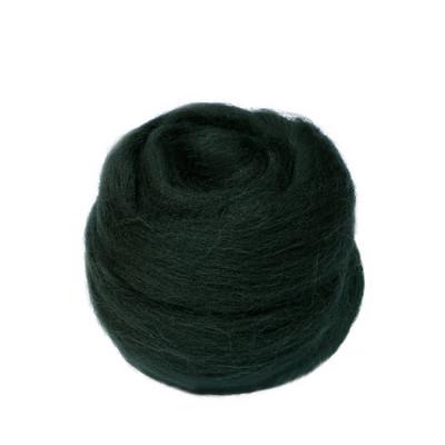 Fenrry 48 krāsas 5g/10g/20g/50g vilnas filca šķiedra, mīksta šūpojoša vilnas šķiedra DIY amatniecības adatu filcēšanas materiālu rīks iesācējiem