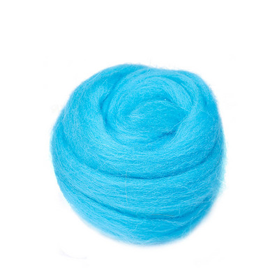 Fenrry 48 krāsas 5g/10g/20g/50g vilnas filca šķiedra, mīksta šūpojoša vilnas šķiedra DIY amatniecības adatu filcēšanas materiālu rīks iesācējiem