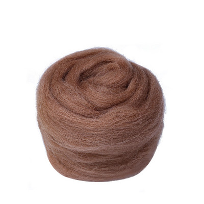 Fenrry 48 krāsas 5g/10g/20g/50g vilnas filca šķiedra, mīksta šūpojoša vilnas šķiedra DIY amatniecības adatu filcēšanas materiālu rīks iesācējiem