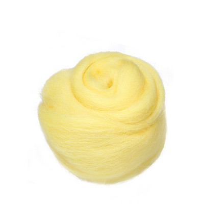 Fenrry 48 krāsas 5g/10g/20g/50g vilnas filca šķiedra, mīksta šūpojoša vilnas šķiedra DIY amatniecības adatu filcēšanas materiālu rīks iesācējiem