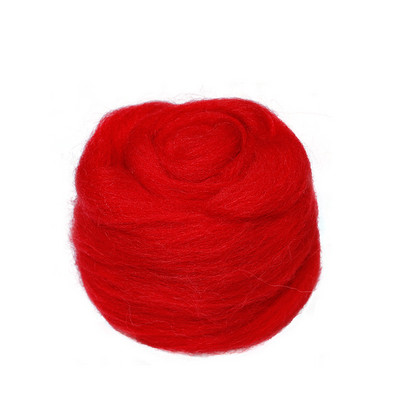 Fenrry 48 krāsas 5g/10g/20g/50g vilnas filca šķiedra, mīksta šūpojoša vilnas šķiedra DIY amatniecības adatu filcēšanas materiālu rīks iesācējiem