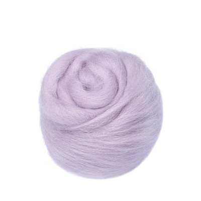 Fenrry 48 krāsas 5g/10g/20g/50g vilnas filca šķiedra, mīksta šūpojoša vilnas šķiedra DIY amatniecības adatu filcēšanas materiālu rīks iesācējiem