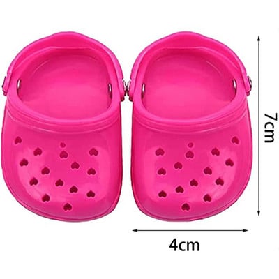 Pāris mazas, jaukas 3D mini sandales čības Plastmasas jauki pludmales apavi Croc Hole Pet Shoe suņiem aksesuāri mājdzīvnieki kucēns mājdzīvnieki mājdzīvnieku preces