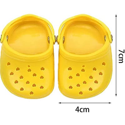Pāris mazas, jaukas 3D mini sandales čības Plastmasas jauki pludmales apavi Croc Hole Pet Shoe suņiem aksesuāri mājdzīvnieki kucēns mājdzīvnieki mājdzīvnieku preces