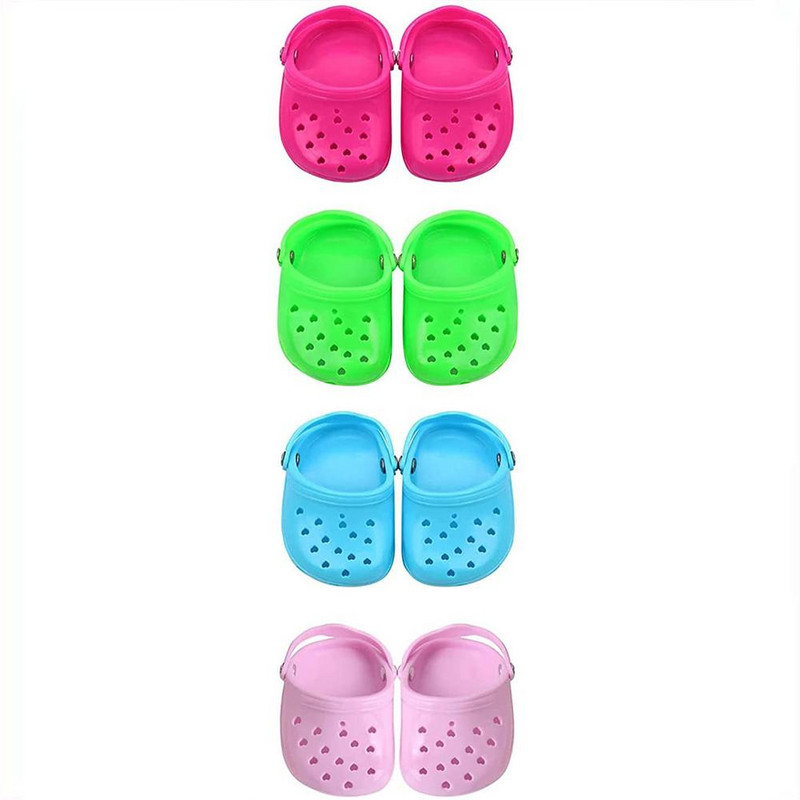 Pāris mazas, jaukas 3D mini sandales čības Plastmasas jauki pludmales apavi Croc Hole Pet Shoe suņiem aksesuāri mājdzīvnieki kucēns mājdzīvnieki mājdzīvnieku preces