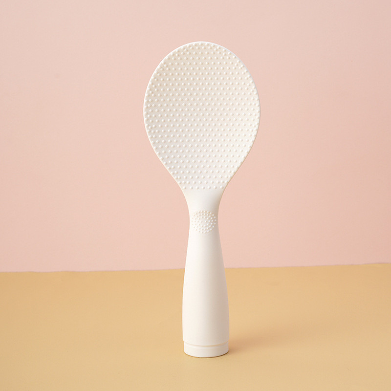 Stāvmateriāla rīsu karote Plastmasas rīsu lāpsta Rīsu plīts Divpusēja nelipīga augstas temperatūras virtuves piederumi virtuves piederumi