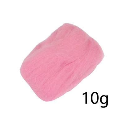 10 g gyapjúszálas filc szövet filc kézműves játékok Polár nemezelés kézműves tű nemezelő anyagok eszköz kezdőknek