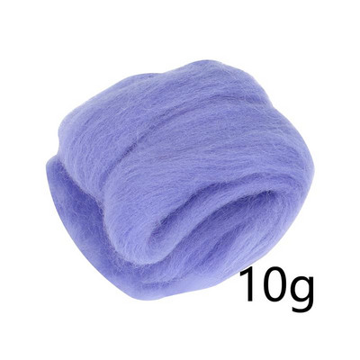 10 g gyapjúszálas filc szövet filc kézműves játékok Polár nemezelés kézműves tű nemezelő anyagok eszköz kezdőknek