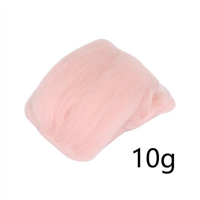 10 g gyapjúszálas filc szövet filc kézműves játékok Polár nemezelés kézműves tű nemezelő anyagok eszköz kezdőknek