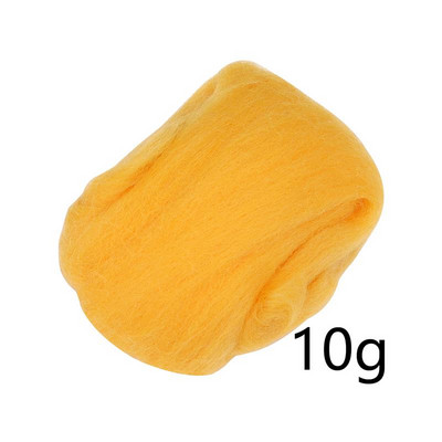 10 g gyapjúszálas filc szövet filc kézműves játékok Polár nemezelés kézműves tű nemezelő anyagok eszköz kezdőknek