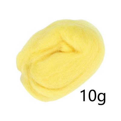 10 g gyapjúszálas filc szövet filc kézműves játékok Polár nemezelés kézműves tű nemezelő anyagok eszköz kezdőknek