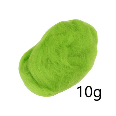 10 g gyapjúszálas filc szövet filc kézműves játékok Polár nemezelés kézműves tű nemezelő anyagok eszköz kezdőknek