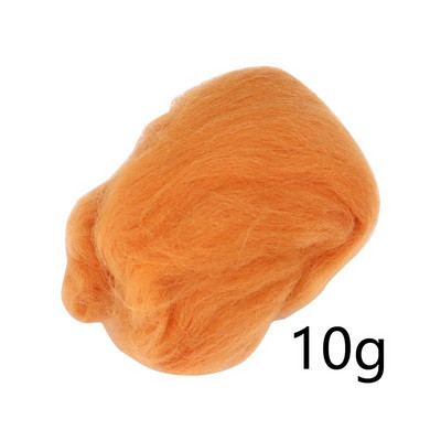 10 g gyapjúszálas filc szövet filc kézműves játékok Polár nemezelés kézműves tű nemezelő anyagok eszköz kezdőknek