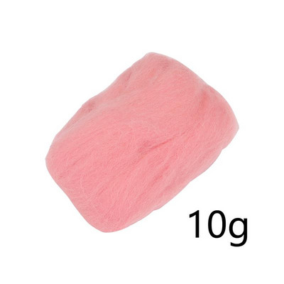 10 g gyapjúszálas filc szövet filc kézműves játékok Polár nemezelés kézműves tű nemezelő anyagok eszköz kezdőknek