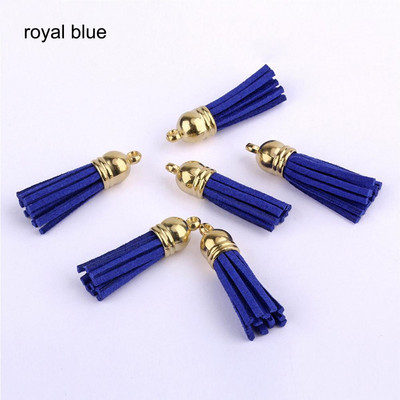 10 gab. 3 cm Mini pušķi Vintage ādas zamšādas pušķis atslēgu piekariņam Mobilo telefonu siksnām Rotaslietas Vasaras DIY Kulonu piekariņi Meklēšana