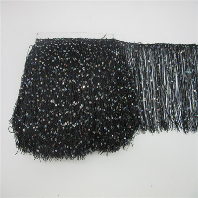 Αξεσουάρ κουρτίνας ρούχων για σκηνή ρούχων 1 γιάρδας 20 εκατοστών μακριές πούλιες από πολυεστέρα Φούντα κορδέλα κορδέλα με κρόσια