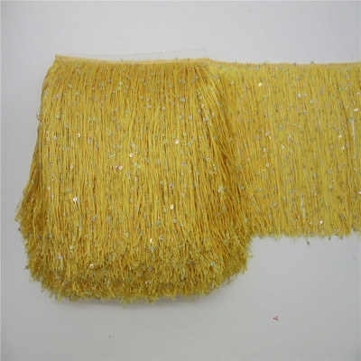 Αξεσουάρ κουρτίνας ρούχων για σκηνή ρούχων 1 γιάρδας 20 εκατοστών μακριές πούλιες από πολυεστέρα Φούντα κορδέλα κορδέλα με κρόσια