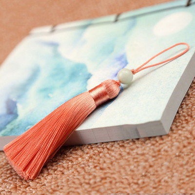 2 buc/lot 8 cm Bowler scurt grăsime ciucuri mătase franjuri breton ciucuri cheie agățat ciucuri pentru perdele accesorii de decorare a casei