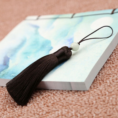 2 buc/lot 8 cm Bowler scurt grăsime ciucuri mătase franjuri breton ciucuri cheie agățat ciucuri pentru perdele accesorii de decorare a casei