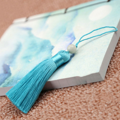 2 buc/lot 8 cm Bowler scurt grăsime ciucuri mătase franjuri breton ciucuri cheie agățat ciucuri pentru perdele accesorii de decorare a casei