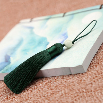 2 buc/lot 8 cm Bowler scurt grăsime ciucuri mătase franjuri breton ciucuri cheie agățat ciucuri pentru perdele accesorii de decorare a casei