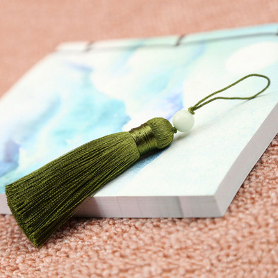 2 buc/lot 8 cm Bowler scurt grăsime ciucuri mătase franjuri breton ciucuri cheie agățat ciucuri pentru perdele accesorii de decorare a casei