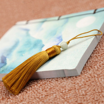 2 buc/lot 8 cm Bowler scurt grăsime ciucuri mătase franjuri breton ciucuri cheie agățat ciucuri pentru perdele accesorii de decorare a casei