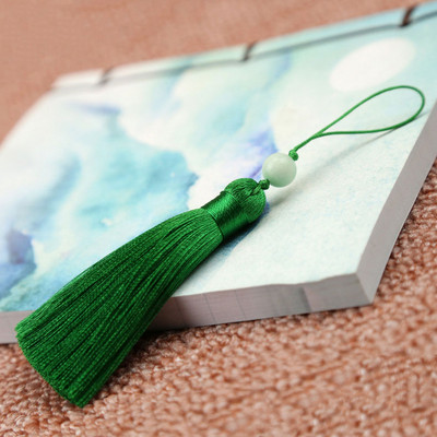 2 buc/lot 8 cm Bowler scurt grăsime ciucuri mătase franjuri breton ciucuri cheie agățat ciucuri pentru perdele accesorii de decorare a casei