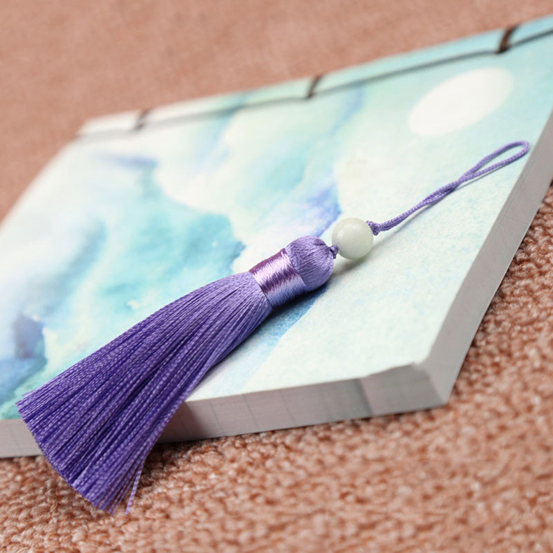 2 buc/lot 8 cm Bowler scurt grăsime ciucuri mătase franjuri breton ciucuri cheie agățat ciucuri pentru perdele accesorii de decorare a casei