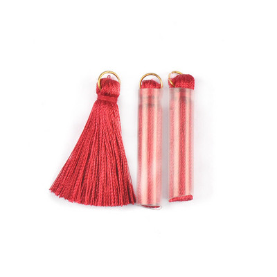 10 komada šarenih mini privjesaka s resama DIY Party Viseći prstenovi Užadi Obrubi odjeće Zavjese Nakit Dekoracije Rese Čipka C3203