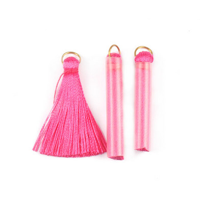 10 komada šarenih mini privjesaka s resama DIY Party Viseći prstenovi Užadi Obrubi odjeće Zavjese Nakit Dekoracije Rese Čipka C3203