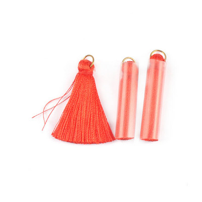 10 komada šarenih mini privjesaka s resama DIY Party Viseći prstenovi Užadi Obrubi odjeće Zavjese Nakit Dekoracije Rese Čipka C3203