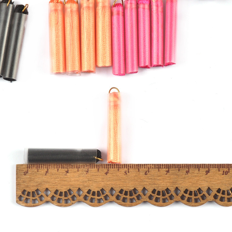 10gb Krāsains Mini Pušķis Bārkstis Kulons DIY Ballīte Iekarināms Gredzens Auklas Apdares Apģērbi Aizkari Rotaslietas Dekors Pušķi Mežģīnes C3203