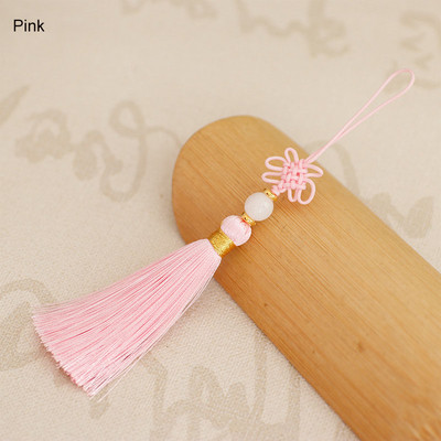 5gab./partija Ķīniešu mezglu pušķis zīda bārkstis sprādzieni Pušķu dekorēšana Pušķi zīda pušķiem Ķīniešu īpašības Dāvanu rotājumi