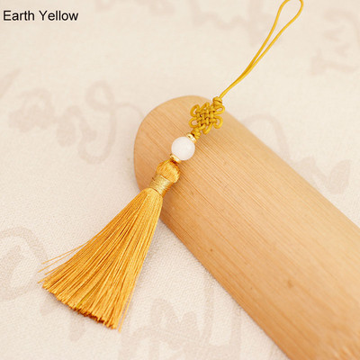 5gab./partija Ķīniešu mezglu pušķis zīda bārkstis sprādzieni Pušķu dekorēšana Pušķi zīda pušķiem Ķīniešu īpašības Dāvanu rotājumi