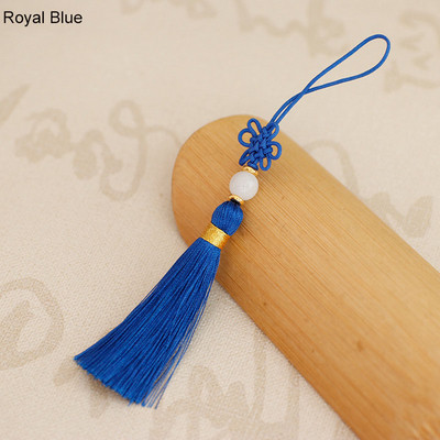 5gab./partija Ķīniešu mezglu pušķis zīda bārkstis sprādzieni Pušķu dekorēšana Pušķi zīda pušķiem Ķīniešu īpašības Dāvanu rotājumi