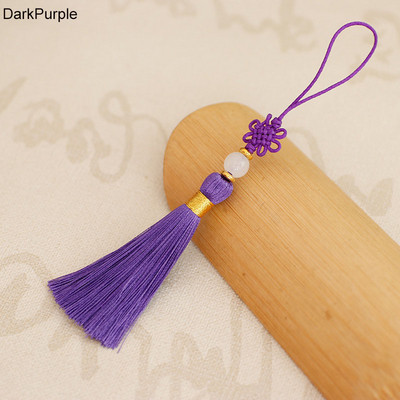 5gab./partija Ķīniešu mezglu pušķis zīda bārkstis sprādzieni Pušķu dekorēšana Pušķi zīda pušķiem Ķīniešu īpašības Dāvanu rotājumi