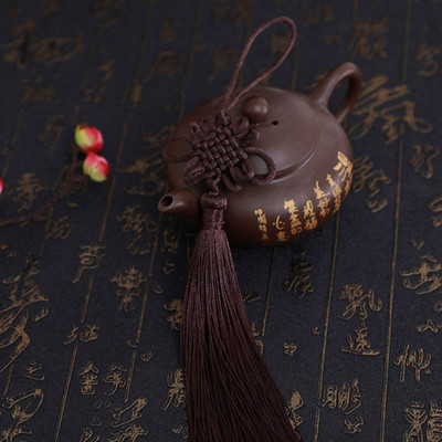 Ķīniešu mezglu pušķi Spike Gluds poliestera pušķis Rokdarbi DIY Dekorācijas Šūšana Mājas apdares aksesuāri Kāzu ballīte