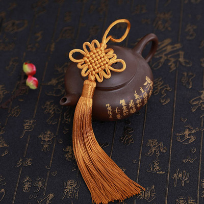 Ķīniešu mezglu pušķi Spike Gluds poliestera pušķis Rokdarbi DIY Dekorācijas Šūšana Mājas apdares aksesuāri Kāzu ballīte