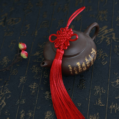 Ķīniešu mezglu pušķi Spike Gluds poliestera pušķis Rokdarbi DIY Dekorācijas Šūšana Mājas apdares aksesuāri Kāzu ballīte