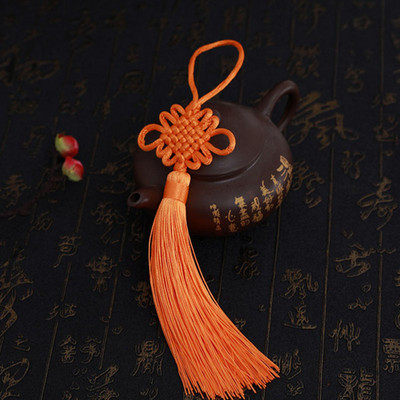 Ķīniešu mezglu pušķi Spike Gluds poliestera pušķis Rokdarbi DIY Dekorācijas Šūšana Mājas apdares aksesuāri Kāzu ballīte